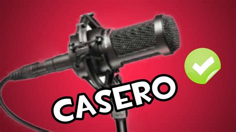 Microfono Casero Gratis Facil Youtube