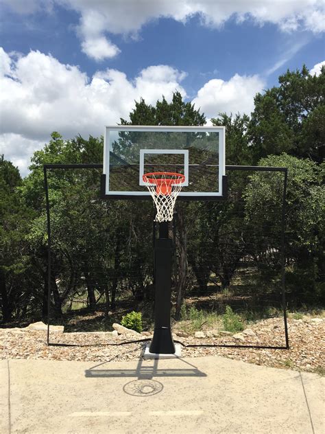 60″ Megaslam Hoop With Net Protect Basketball Hoop Pros