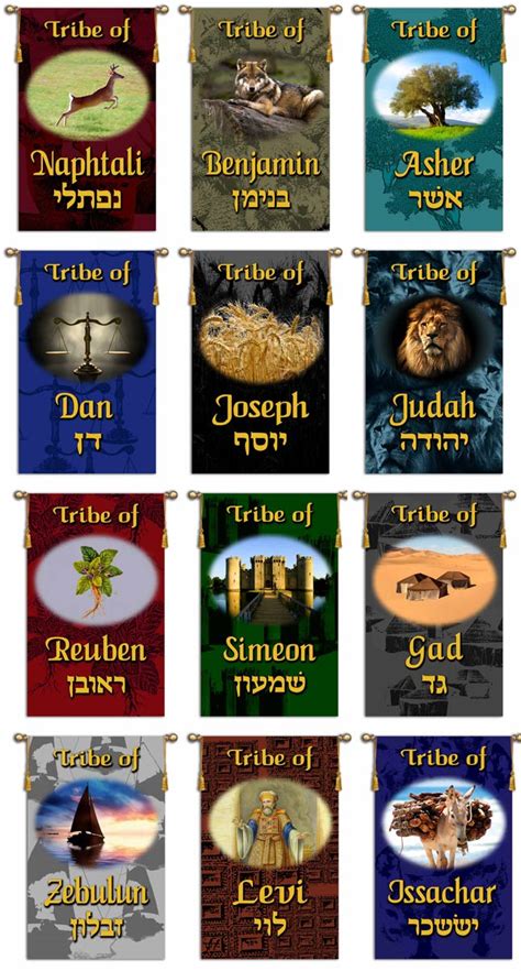 Tribes Of Israel Tribe Of Issachar Printed Banner Single Layer