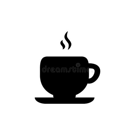 Coffee Cup Icon For Simple Flat Style Ui Design Stock Vector
