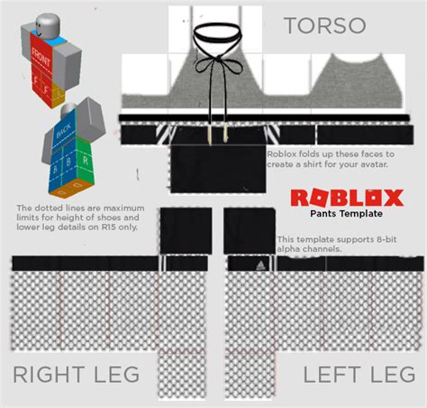 Roblox Pants Template Png