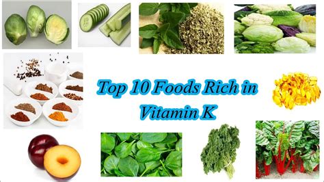 Top 10 Foods Rich In Vitamin K Video Dailymotion