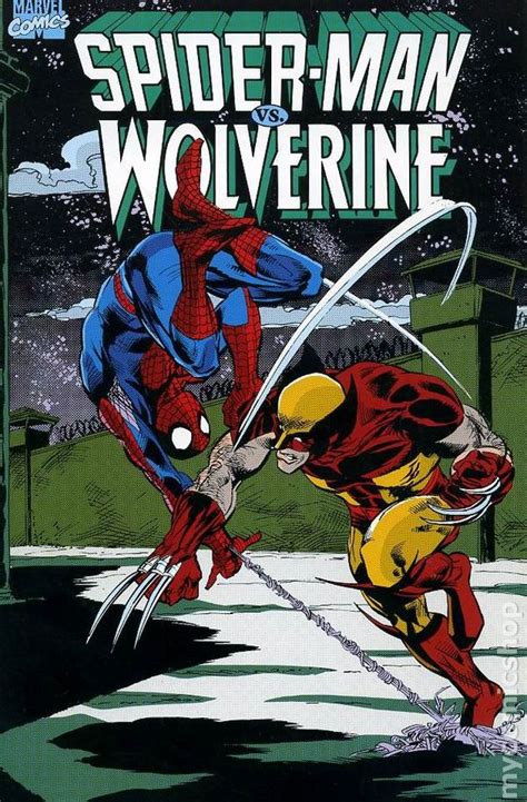Spider Man Vs Wolverine Gn 1990 Marvel 2nd Edition Comic Books