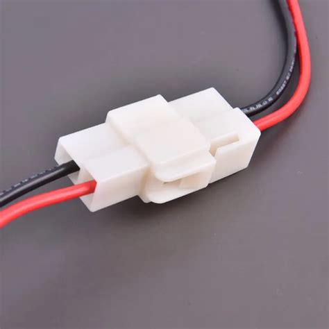 T Type 2 Pin Dc Power Male Female Connector Plug For Vehicular Walkie Tal~hq 086 Picclick