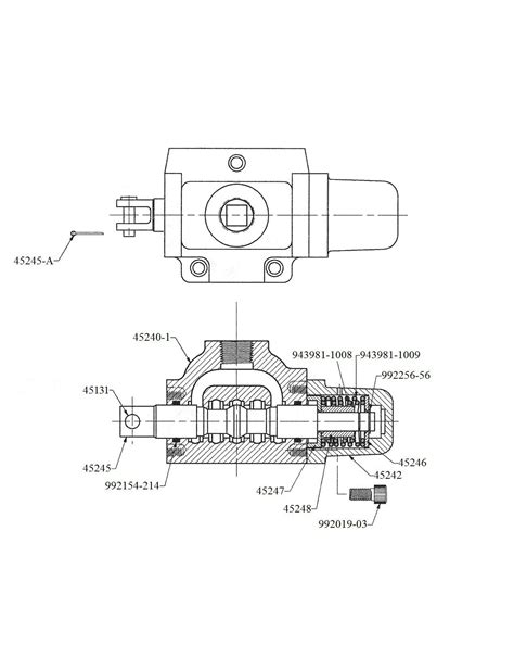 Carter Tool Ct 450045000 Control Valve Assembly Drawing