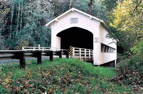 Deadwood Creek Covered Bridge Lane County Or Oregon Covered Bridges