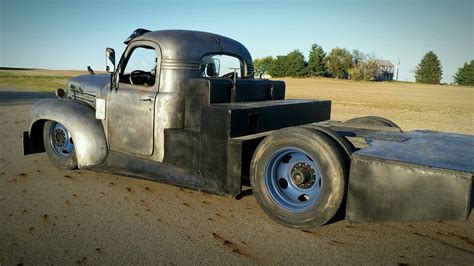 1953 Mack Ratrod Hotrod Bagged Rat Custom Truck Big Block Car Hauler