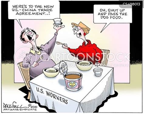 Trade Agreements Political Cartoon