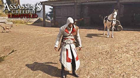 Assassin S Creed Remastered Ezio Auditore S Outfit Gameplay No Hud