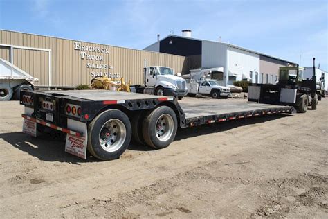 2007 Xl Specialized Lowboy Trailer For Sale Jackson Mn D729