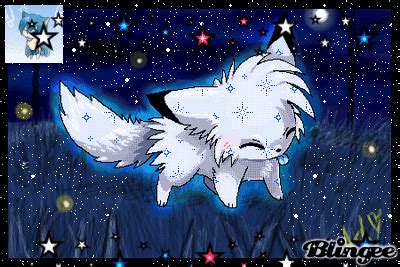 #wolf #anime wolf #wolfs rain #kiba #white wolf #manga wolf #sad. wolf pup Picture #124953253 | Blingee.com