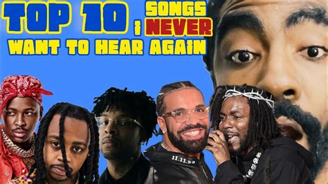 top 10 list 🗒 songs i never want to hear again countdown reaction review w ang geon funny hip