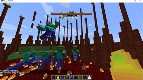 Minecraft Mob Battles Zombie Titan Versus All Of Orespawn Youtube