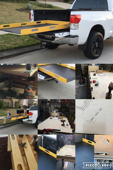 Diy Sliding Truck Bed Truck Bed Slide Truck Tent Truck Camping Diy