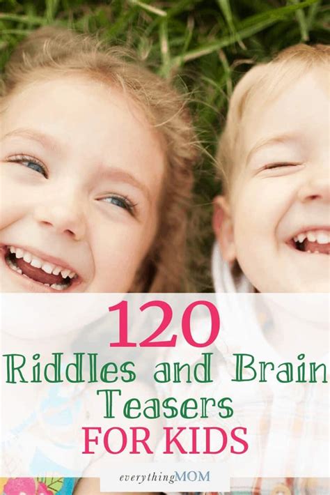 145 Riddles And Brain Teasers For Kids Everythingmom