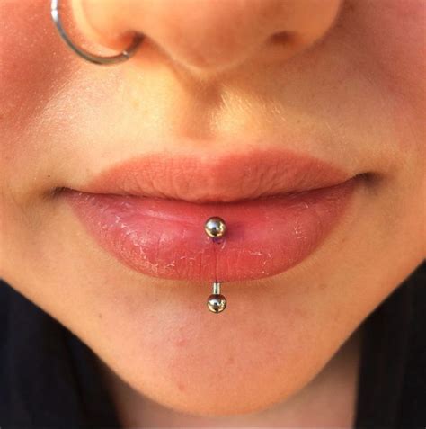 Heres A Pouty Pic Of A Fresh Vertical Labret I Performed Over The