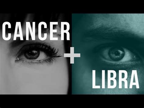 Libra's detachment, in loving hands, can help cancer see. Cancer & Libra: Love Compatibility - YouTube
