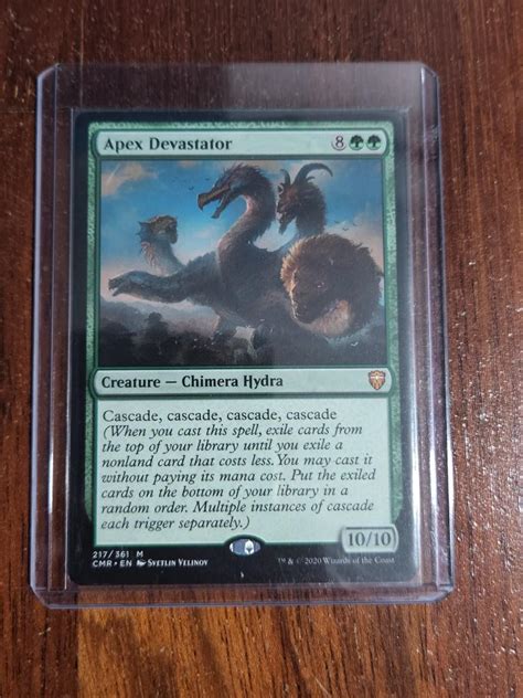 Mtg Apex Devastator Commander Legends Hobbies And Toys Toys And Games On Carousell