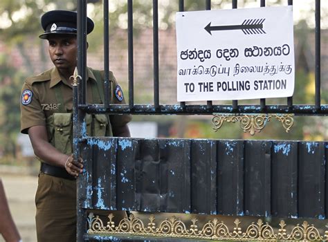 Sri Lanka Elections President Rajapaksa Faces Fierce Competition From