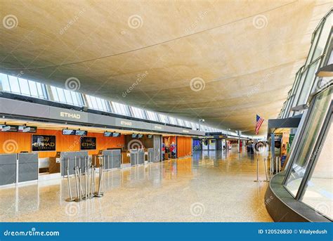 Washington Usainterior Inside Dulles International Airport