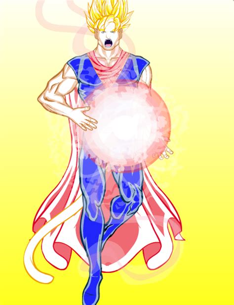 Hero Machine 3 Superman Fused With Goku By Mcsuire On Deviantart