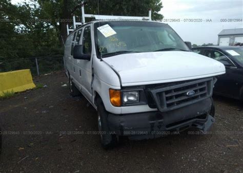 Bidding Ended On 1ftns24lx4hb51113 Salvage Ford Econoline Cargo Van At Indianapolis In On June