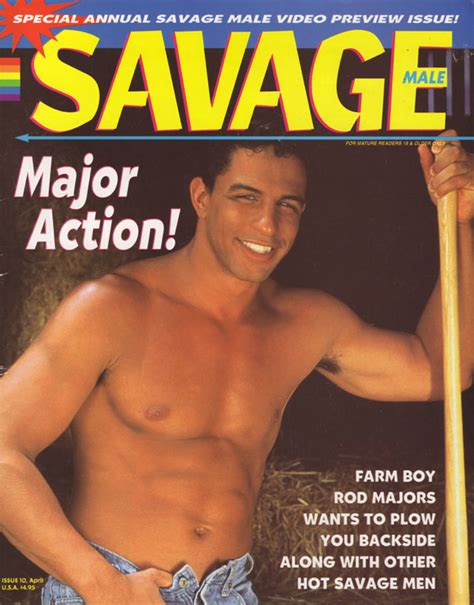 Savage Male 10 Savage Male Porn Magazine Hot Gay Porn Studs Al