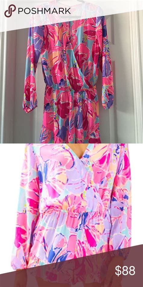 Nwot S Fanning Romper Jam Out Lilly Pulitzer Lilly Pulitzer