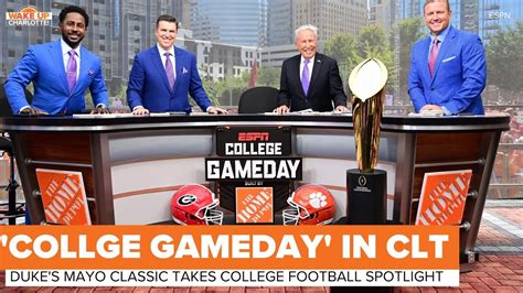 Espn S College Gameday Announces Week Game Wakeupclt To Go Youtube