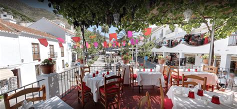 Restaurant Mirlo Blanco Mijas Pueblo Photo Gallery