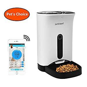 These are the top feeders and waterers for your pet in 2020. Amazon.com: SAFEVANT Wireless Automatic Smart Pet Feeder ...