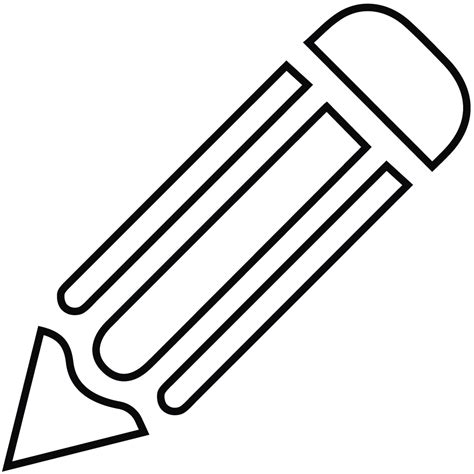 Pencil Icon Vector Images Icon Sign And Symbols
