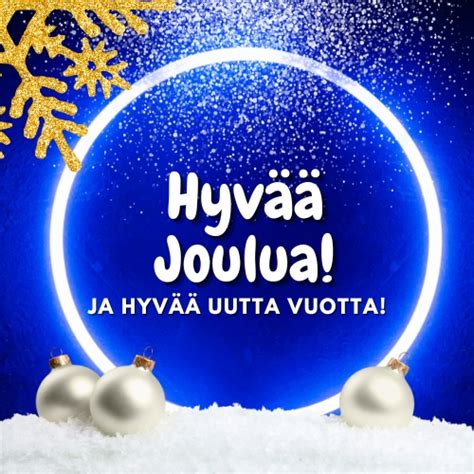 How To Say ‘merry Christmas In Finnish Language