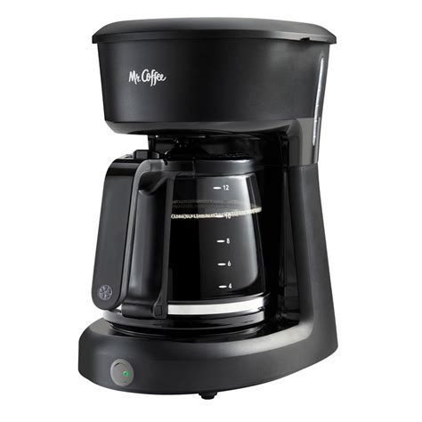 Mr Coffee 12 Cup Coffee Maker Easy Switch With Auto Pause Black