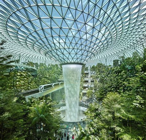 Aeropuerto Jewel Changi De Safdie Architects Arquine