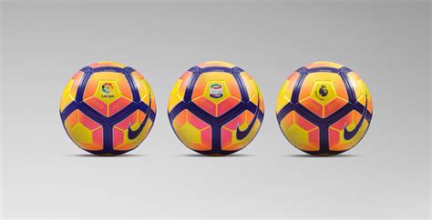 Nike 2016 17 Premier League La Liga And Serie A Winter Balls Revealed