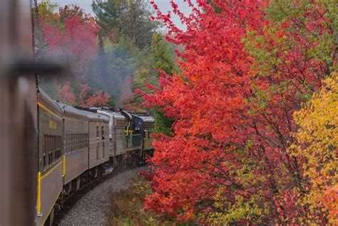 Stunning Fall Foliage Train Rides Train Travel Scenic