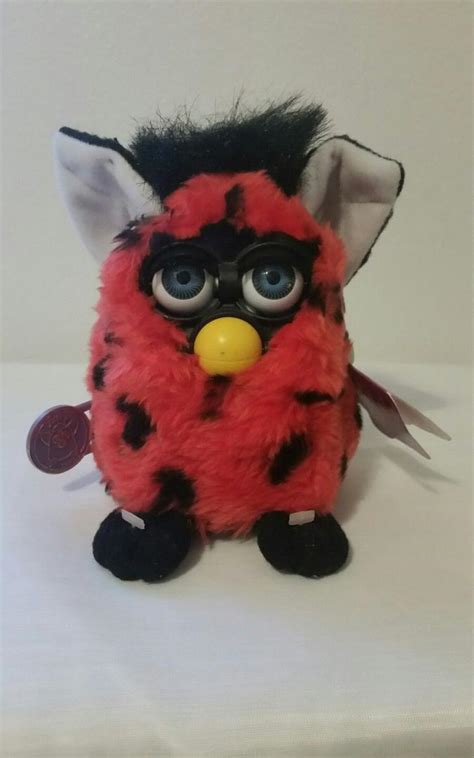 Tiger Original 1st Generation Furby 1999 70 800 With Tags Red Black