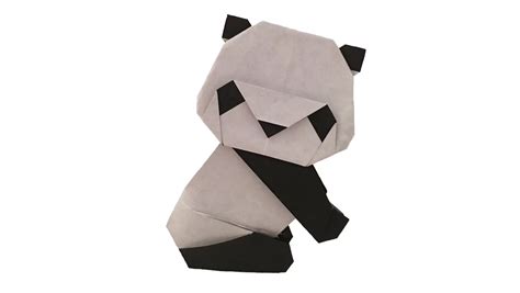 An Origami Panda Is Just As Cute As A Real One Origami Expressions