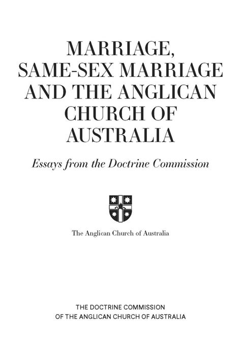 doctrine and theology anglican church of australia