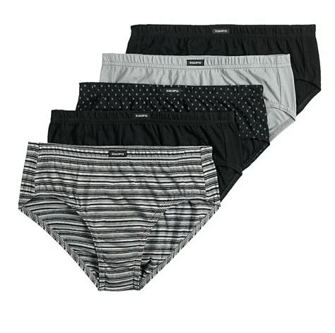 Equipo Mens 5 Pack Low Rise Briefs Iron Etsy