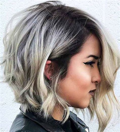 50 Edgy Asymmetrical Haircuts For Women To Get In 2019 Wavy Asymmetrical Bob Best Asymmetric