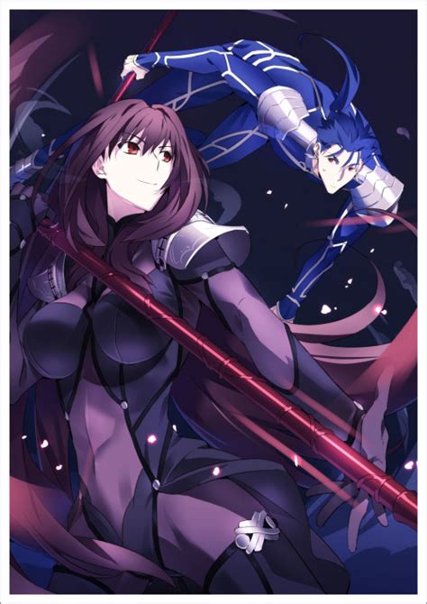 For the 5, see cú chulainn (alter). scathach on Tumblr