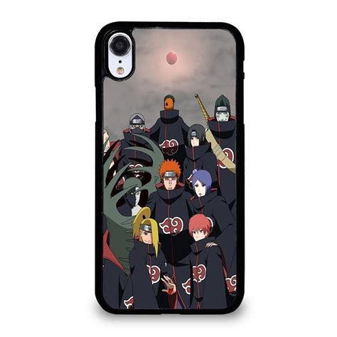 Akatsuki Naruto Anime Iphone Xr Case Best Custom Phone Cover Cool