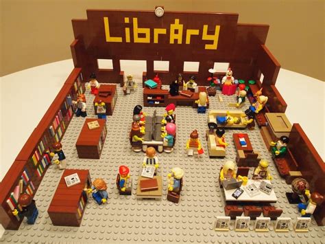 The Library In Lego Form Aka The Absolute Last Post I Will Write About