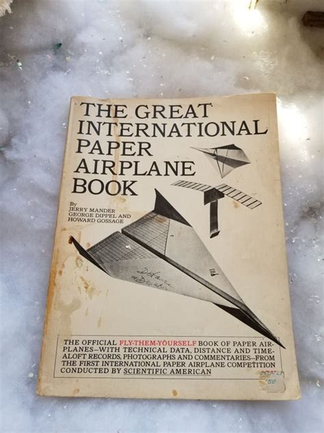 The Great International Paper Airplane Book The Official Etsy