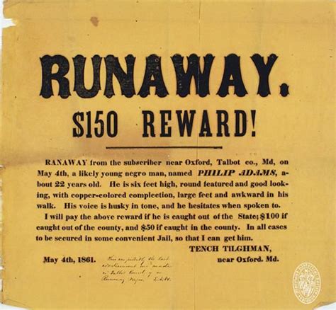 Pin On Runaway Slave Advertisements