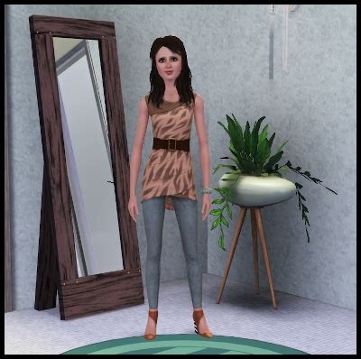 Nude Coloured Outfit By SoniaD94 The Exchange Community The Sims 3