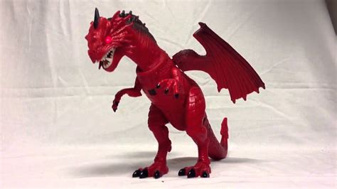 Fierce Red Dragon Toy Youtube