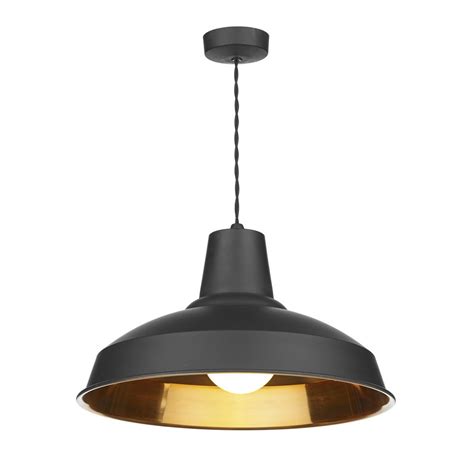 Ul listed parts and comes with a metal ceiling cap and a six foot cord that can be professionally hard wired. Dar Lighting REC0154 Reclamation Stylish 1 Light Black ...